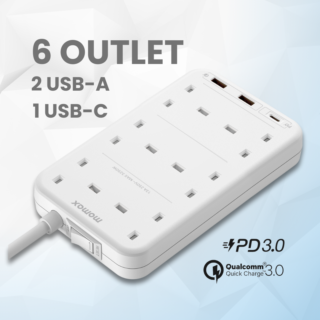 ONEPLUG 6-Outlet Power Strip