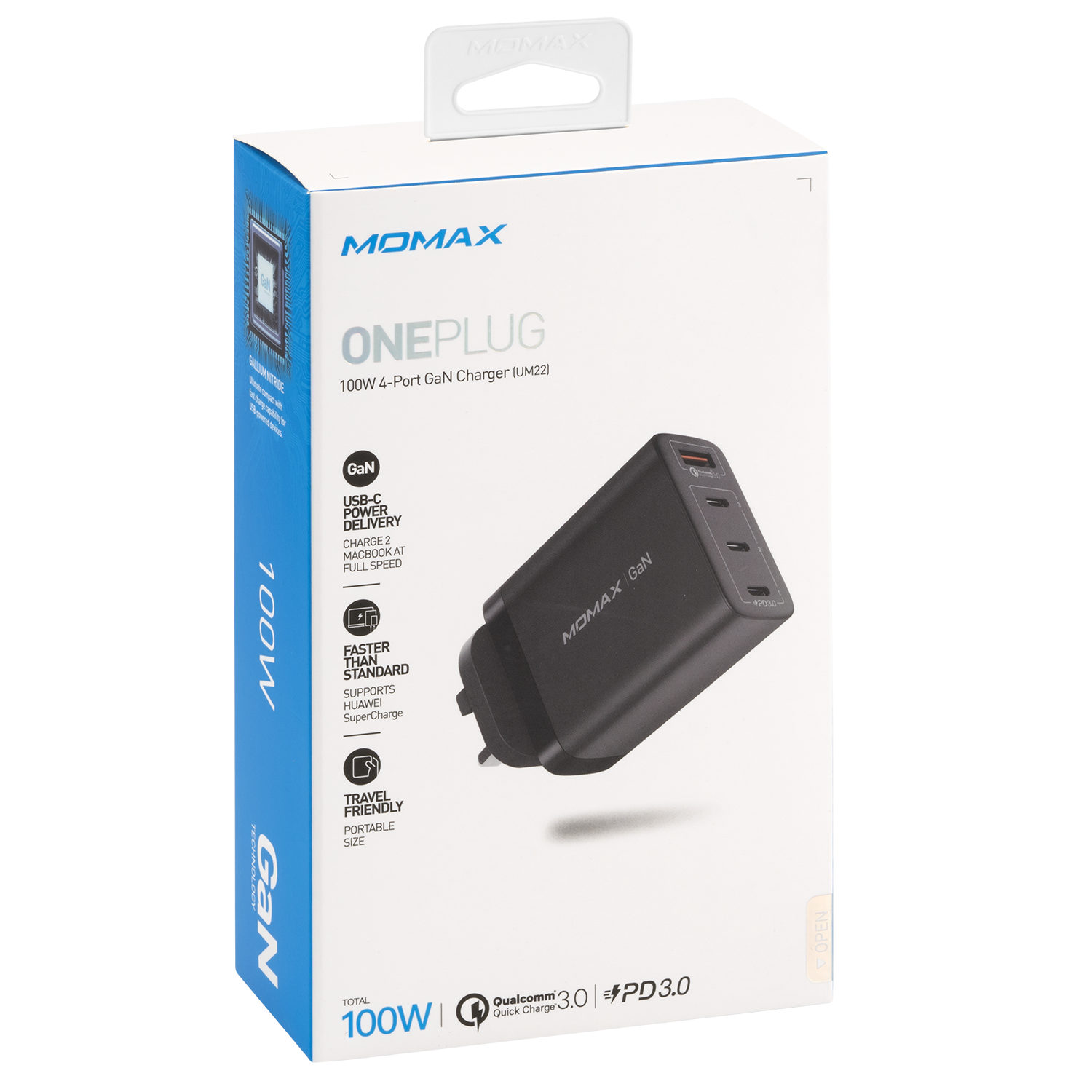 One Plug 100W 4-Port GaN Charger