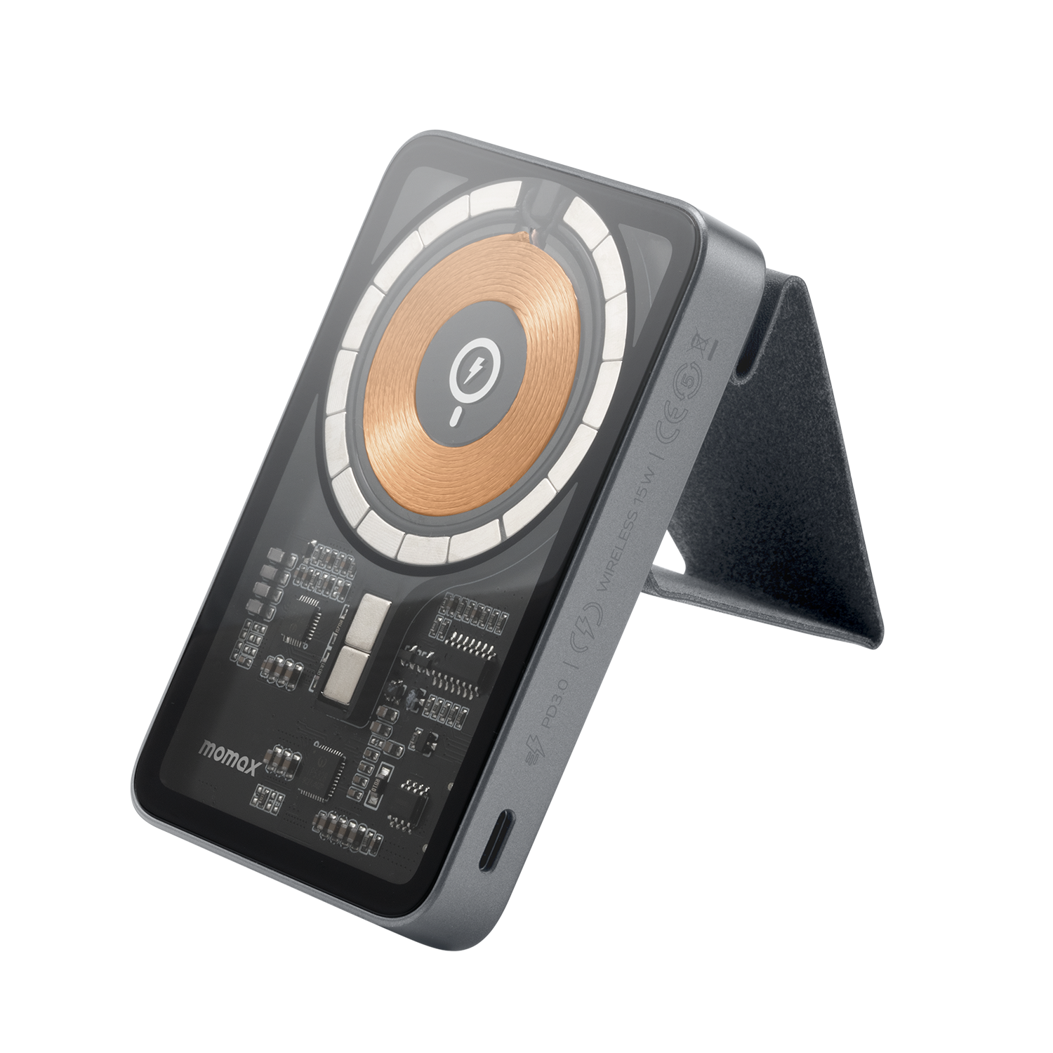 Q.Mag Power 8 Wireless Battery Pack with Stand 5,000mAh