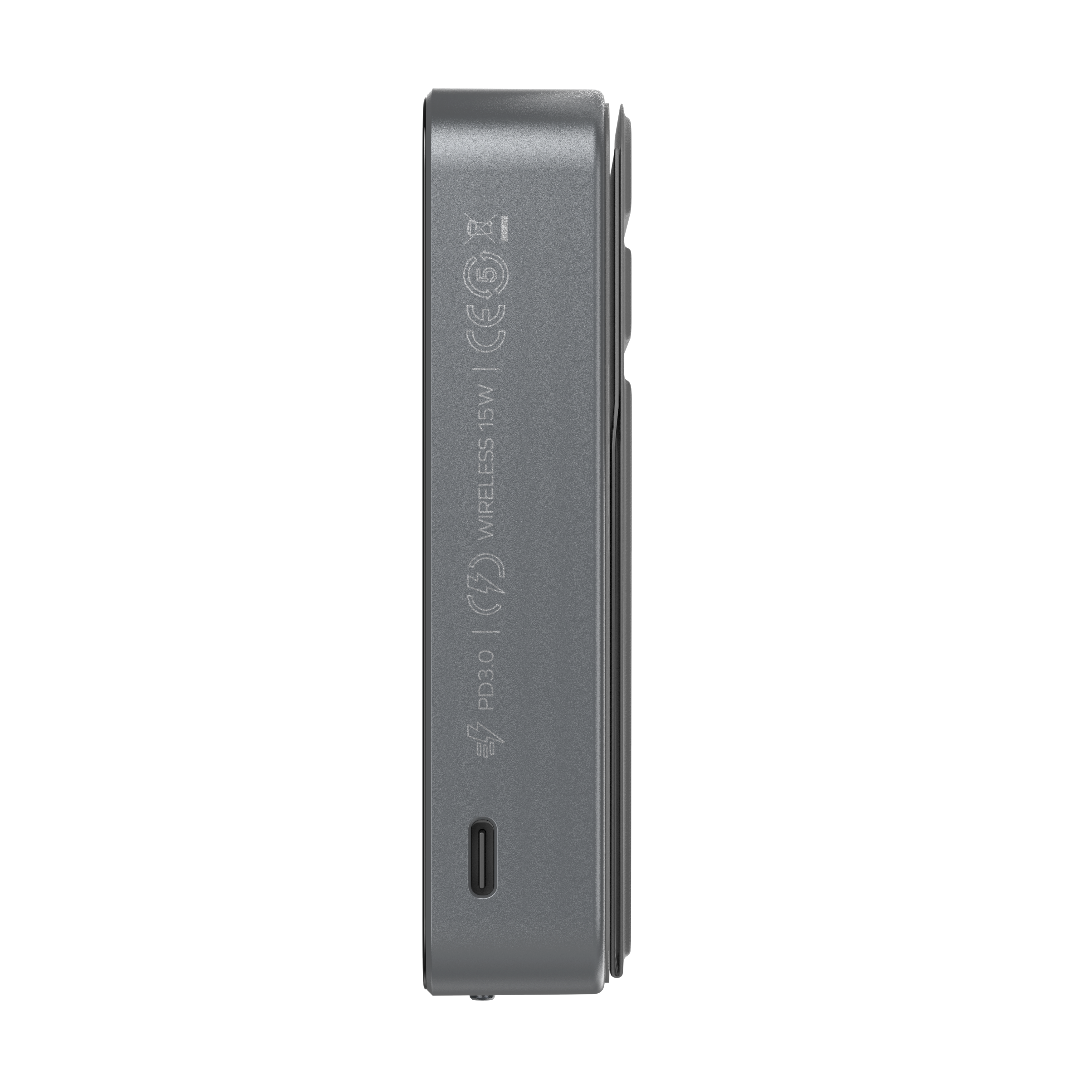 Q.Mag Power 11 Magnetic Wireless Battery Pack with Stand 10,000mAh