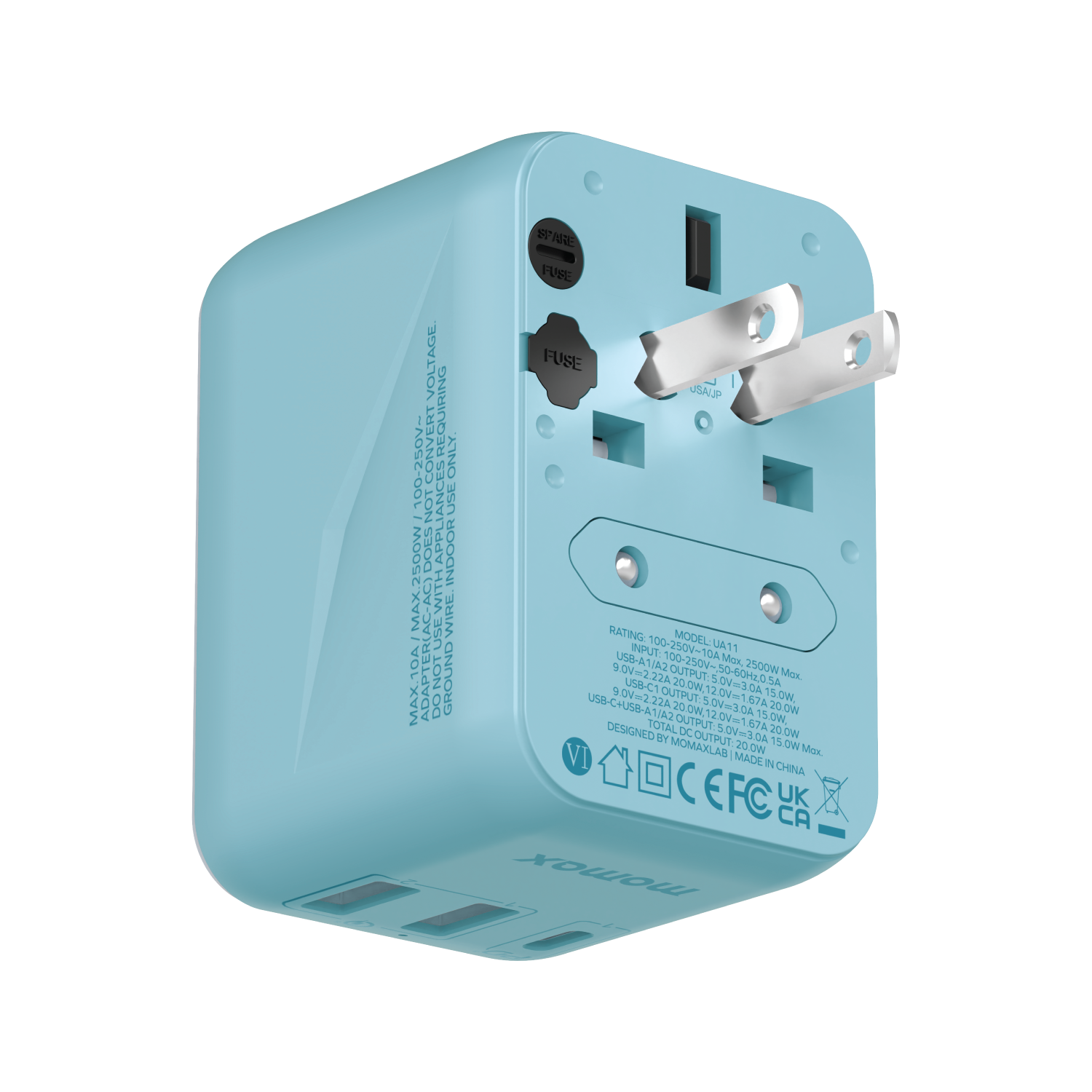 1-World Travel Adapter (20W)