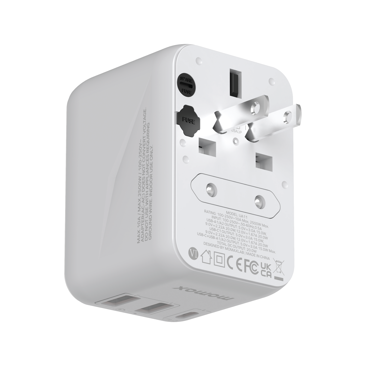 1-World Travel Adapter (20W)