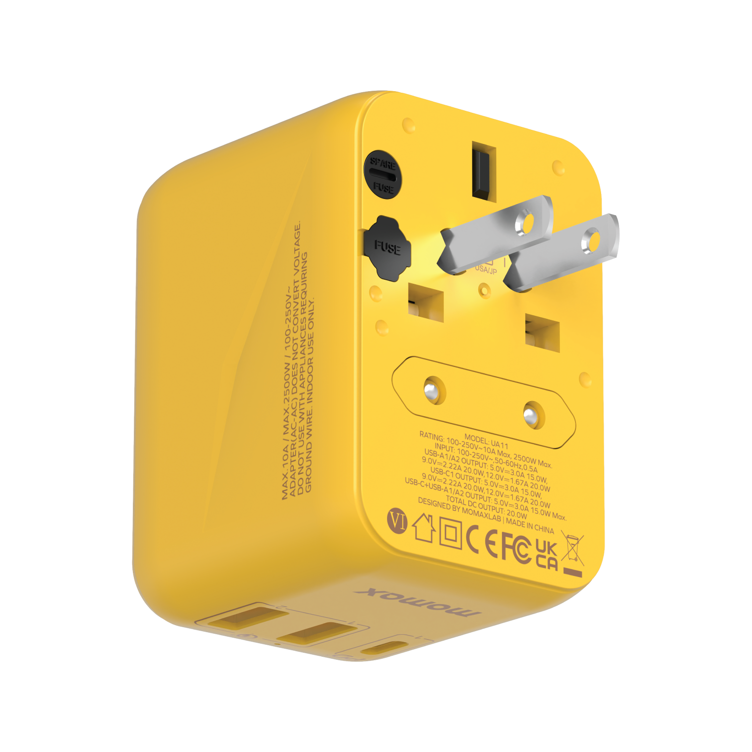 1-World Travel Adapter (20W)