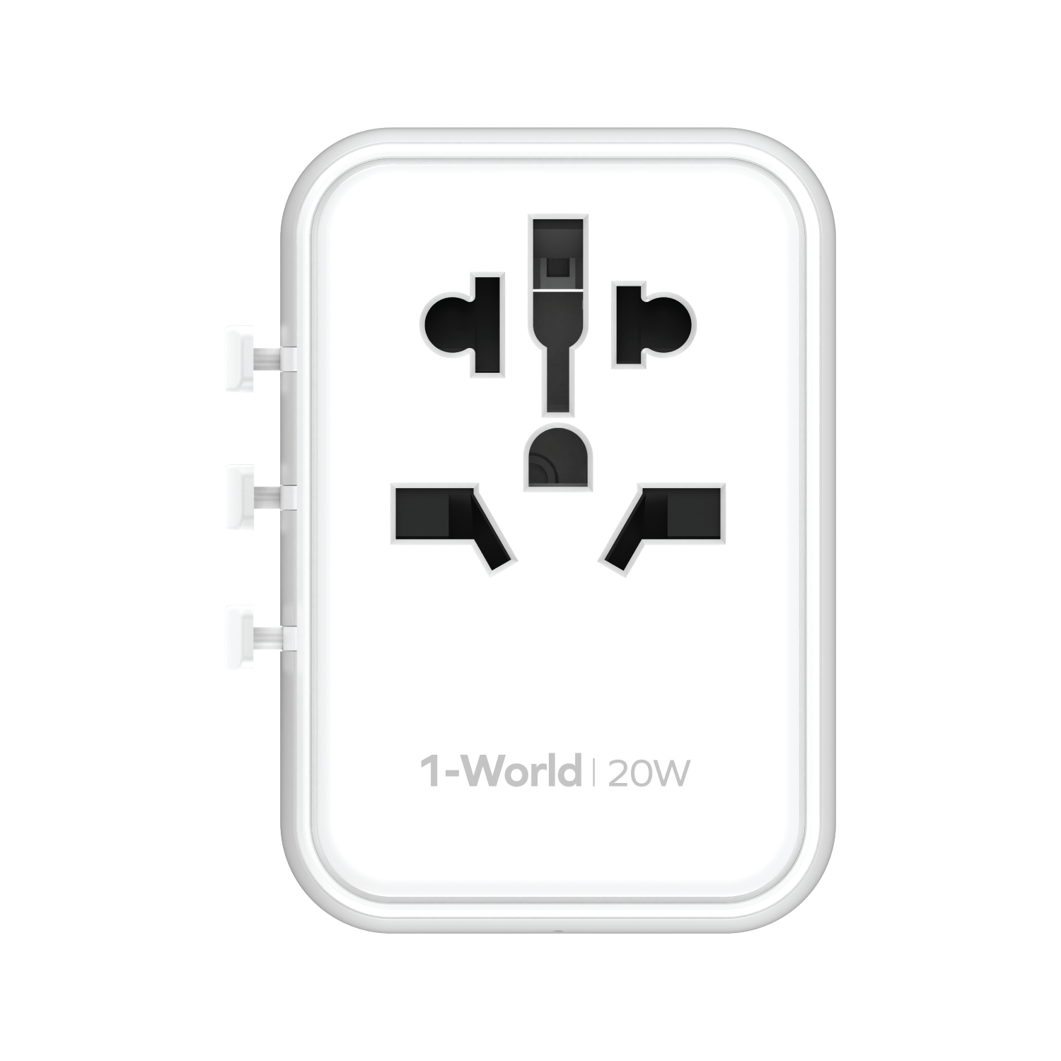 1-World Travel Adapter (20W)