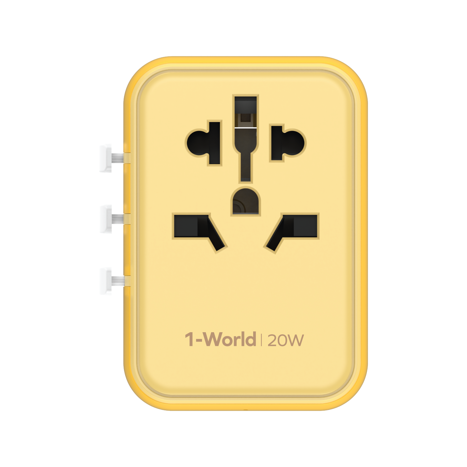 1-World Travel Adapter (20W)