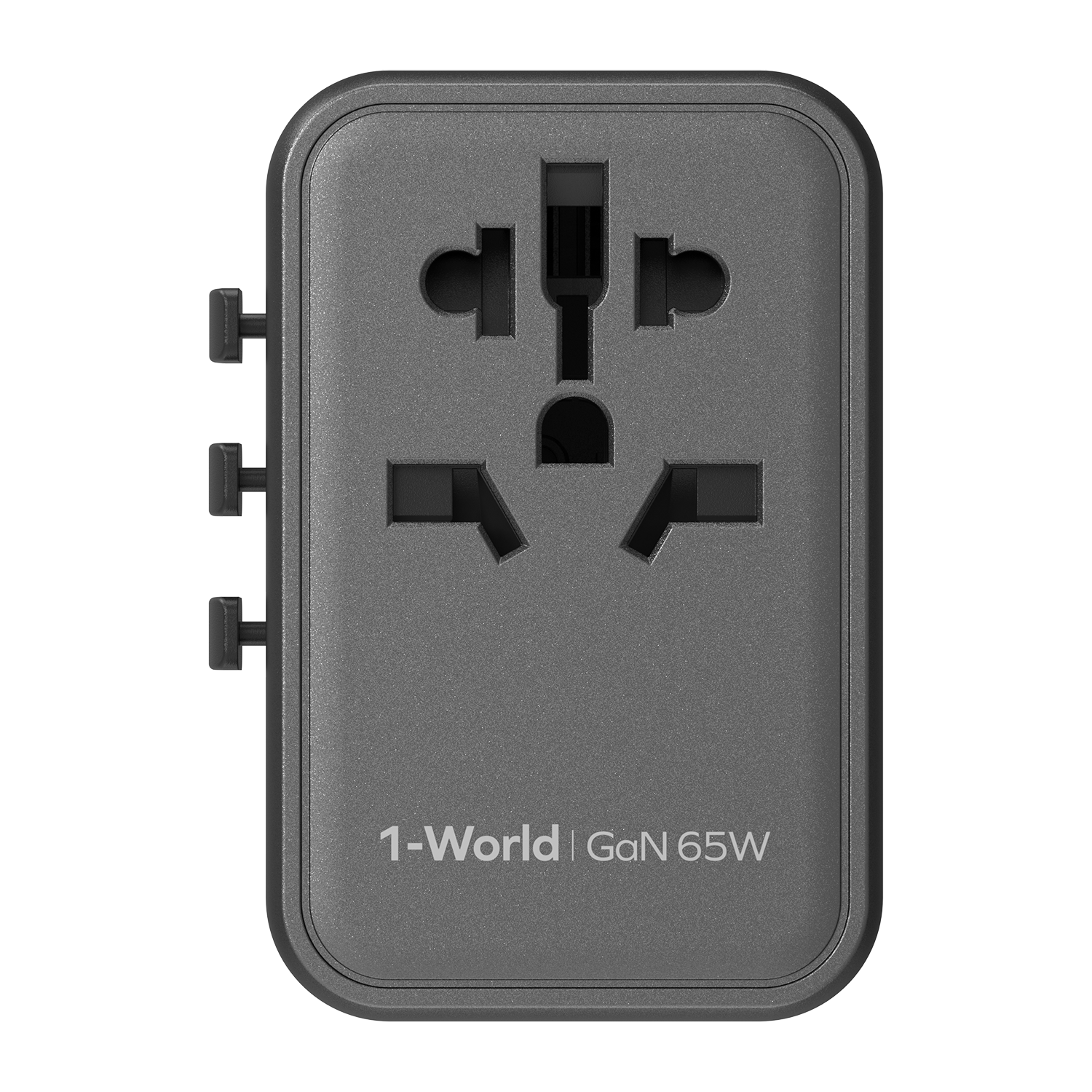 1-World Travel Adapter GaN (65W)