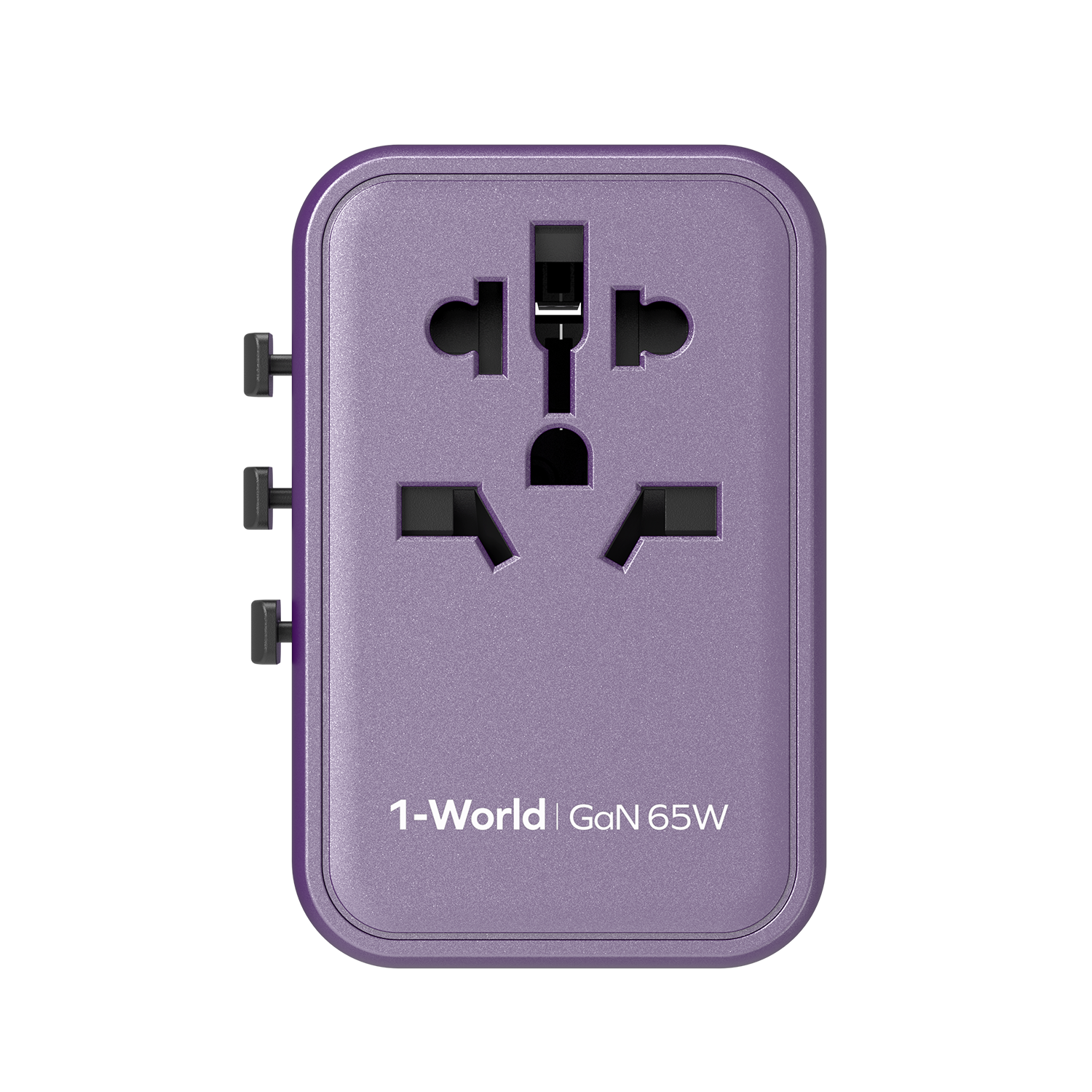 1-World Travel Adapter GaN (65W)
