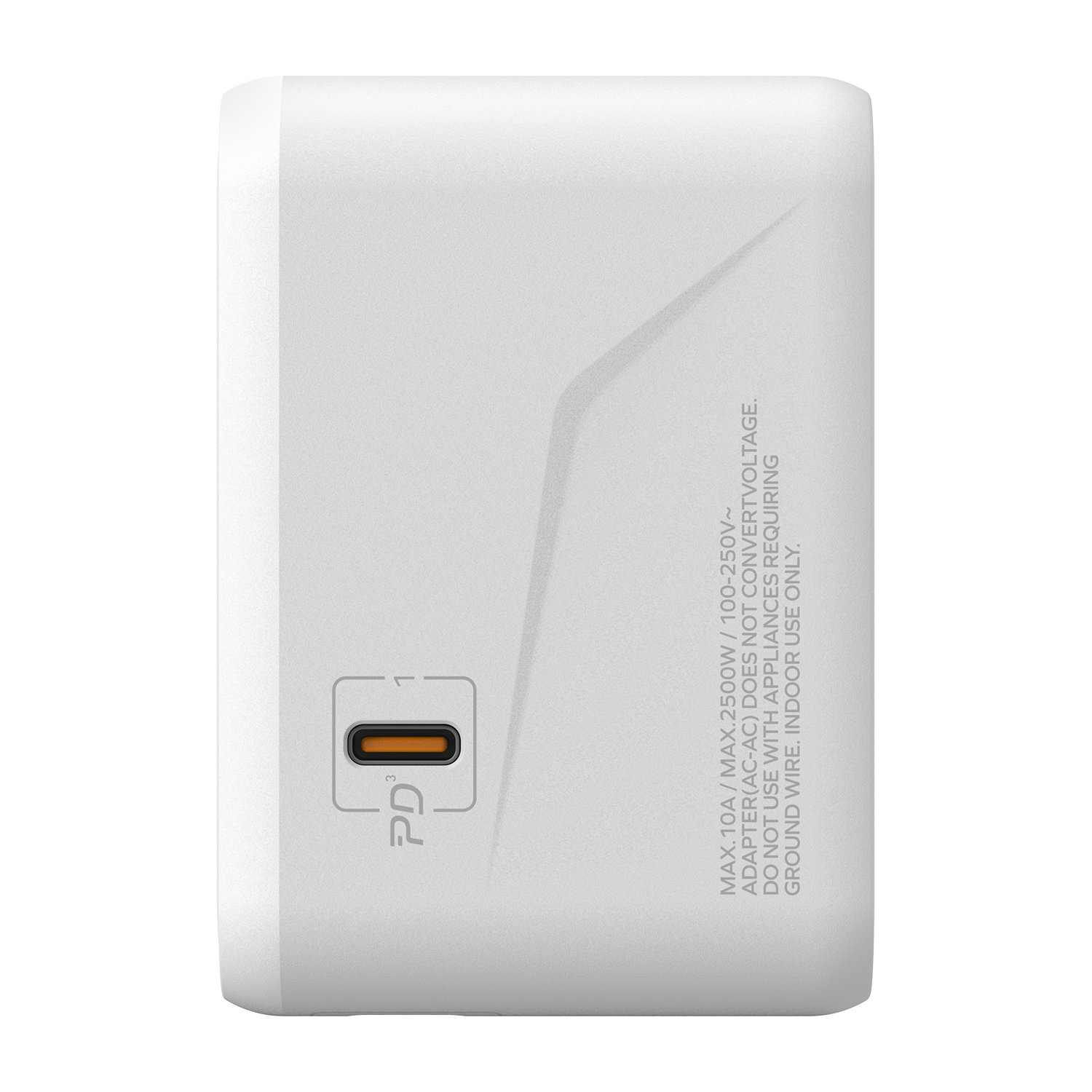 1-World Travel Adapter GaN (65W)