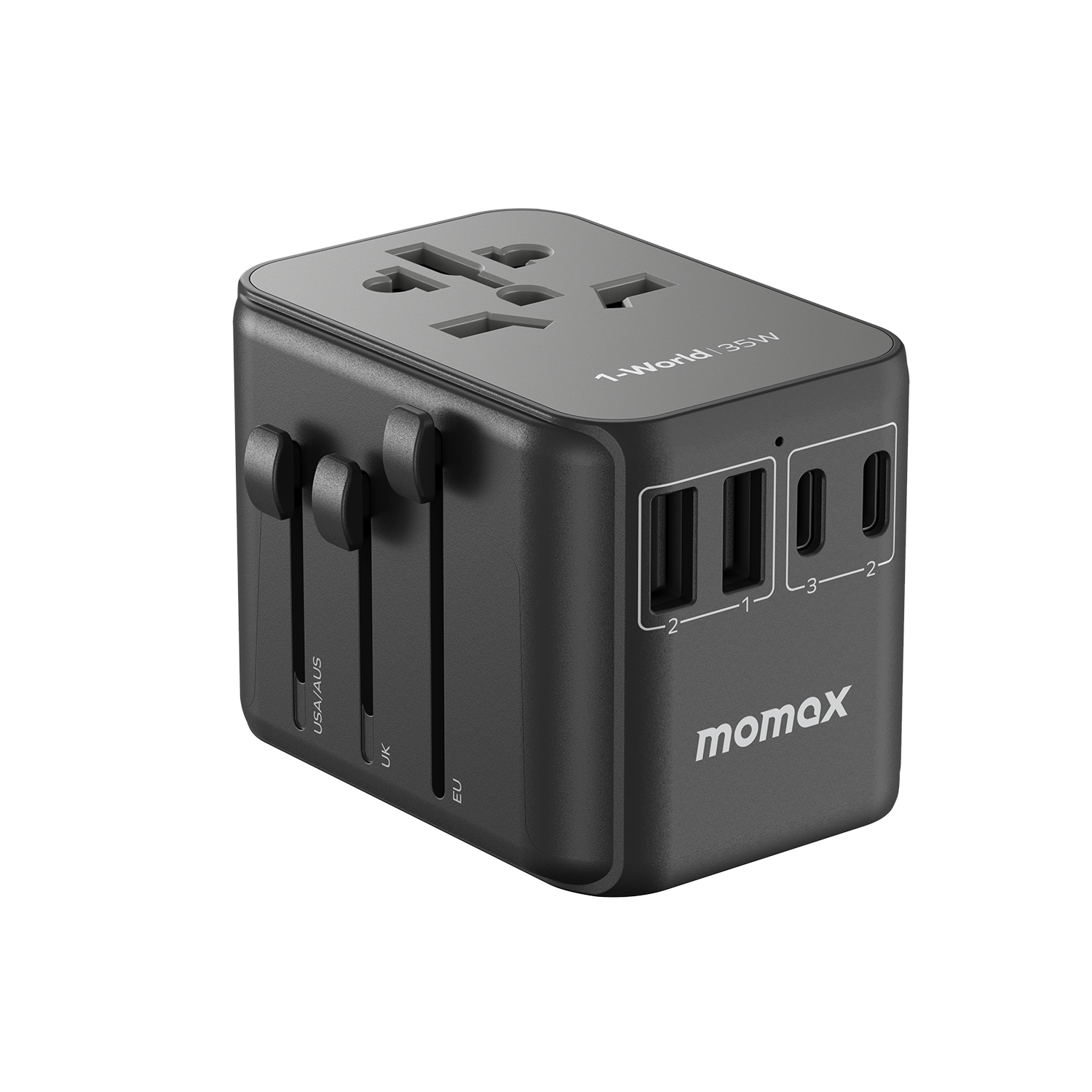 1-World Travel Adapter 35W