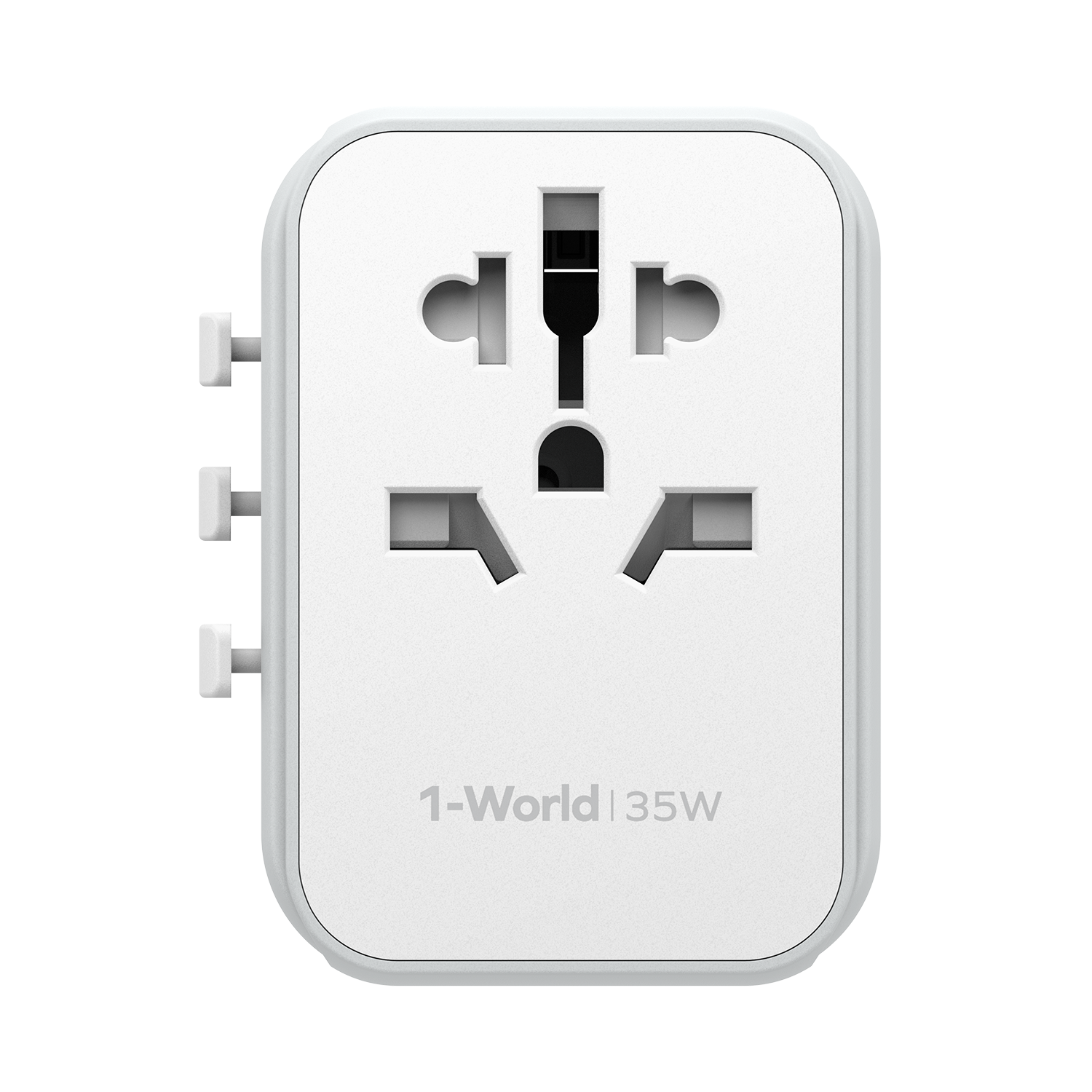 1-World Travel Adapter 35W