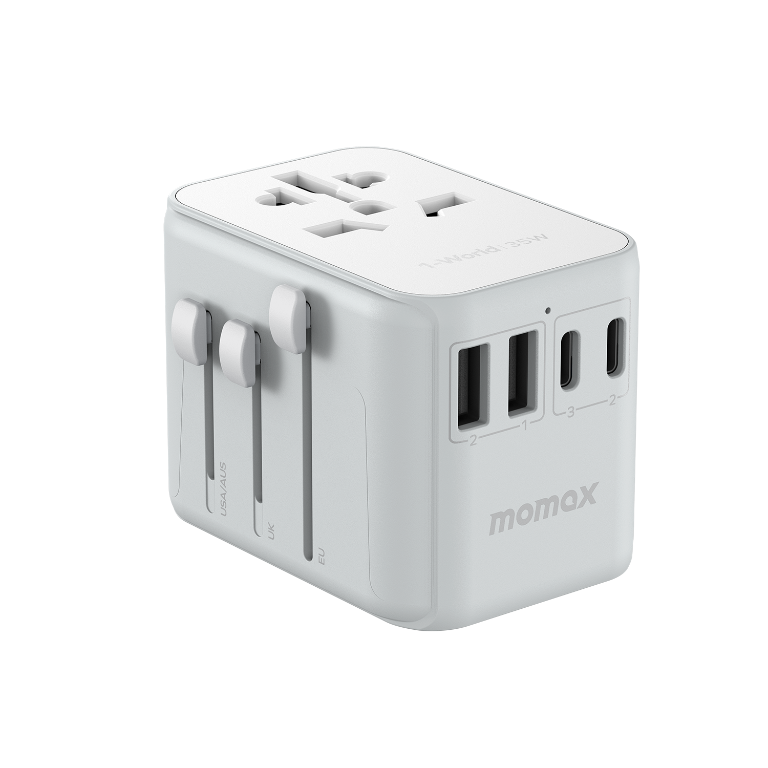 1-World Travel Adapter 35W