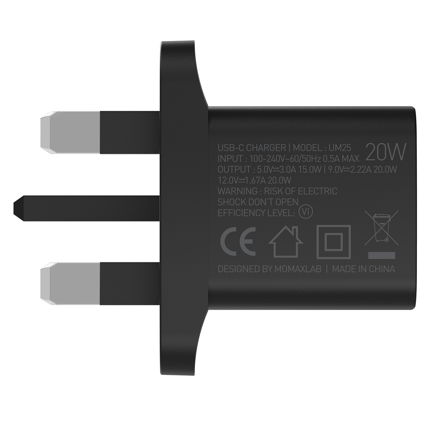 ONEPLUG Mini USB-C PD Charger (20W)