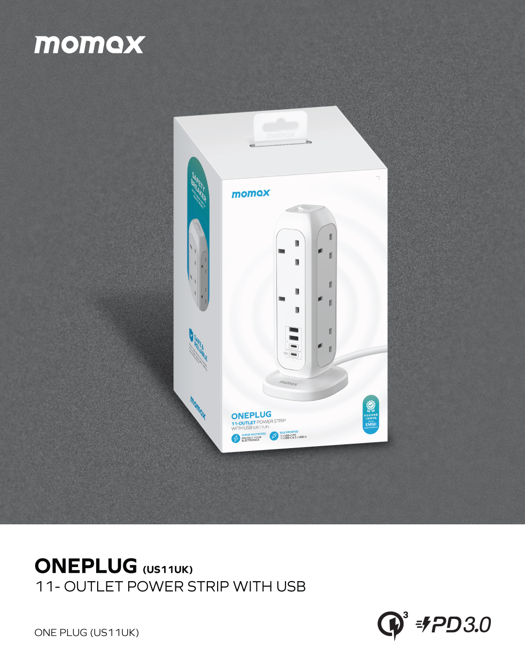 ONEPLUG 11-Outlet Power Strip