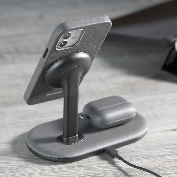 Q.Mag Dual Magnetic Wireless Charging Stand