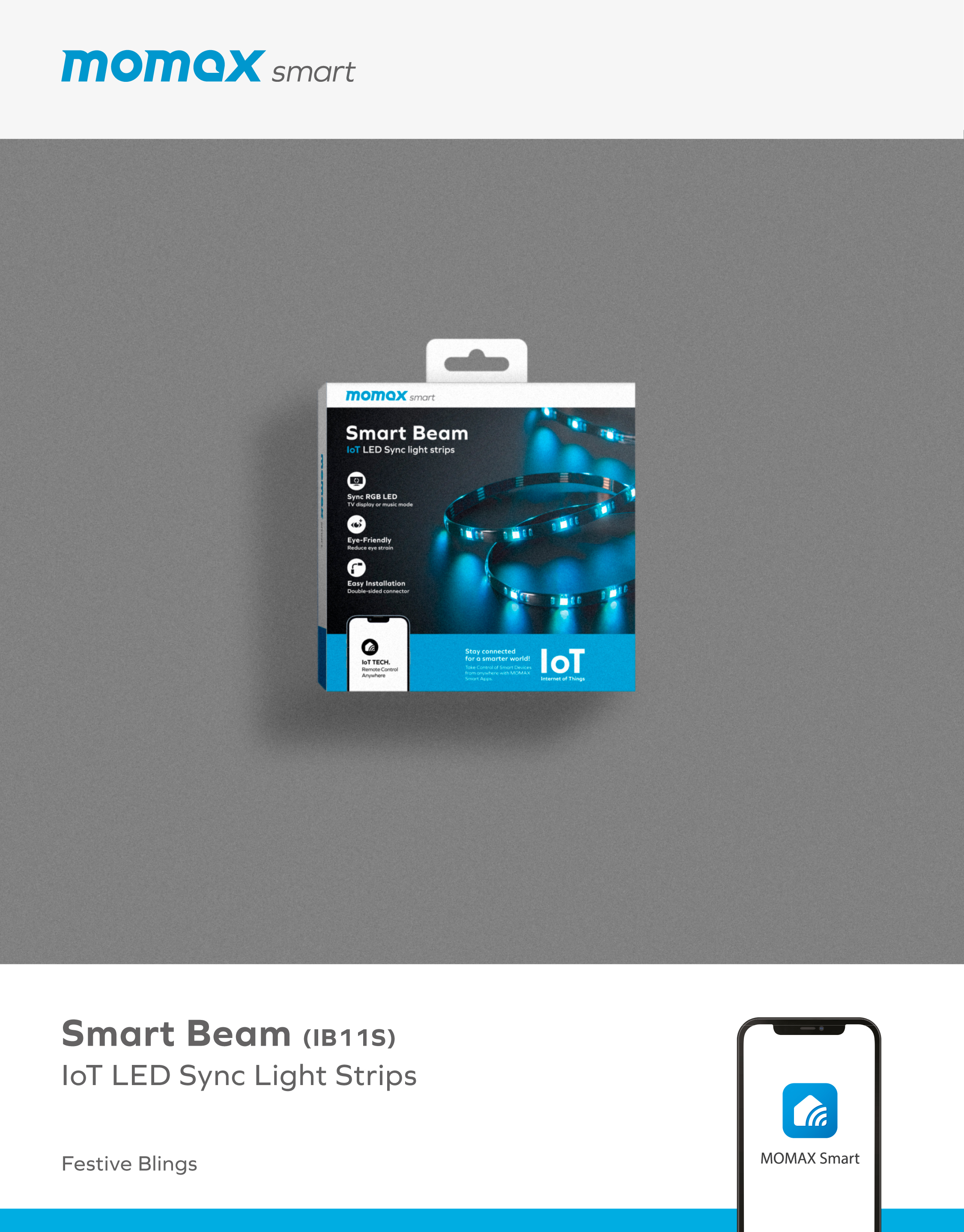 Smart Beam IoT LED Sync light strips