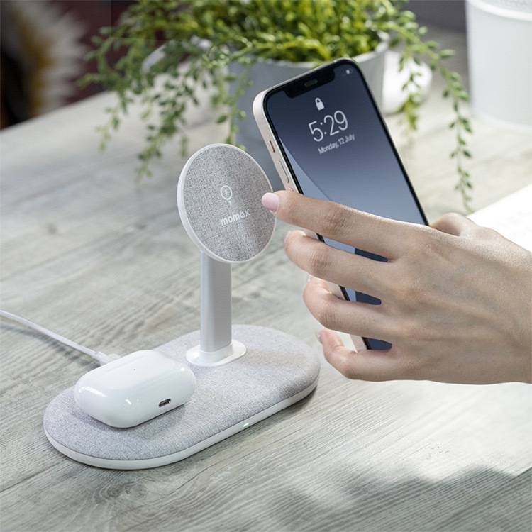 Q.Mag Dual Magnetic Wireless Charging Stand