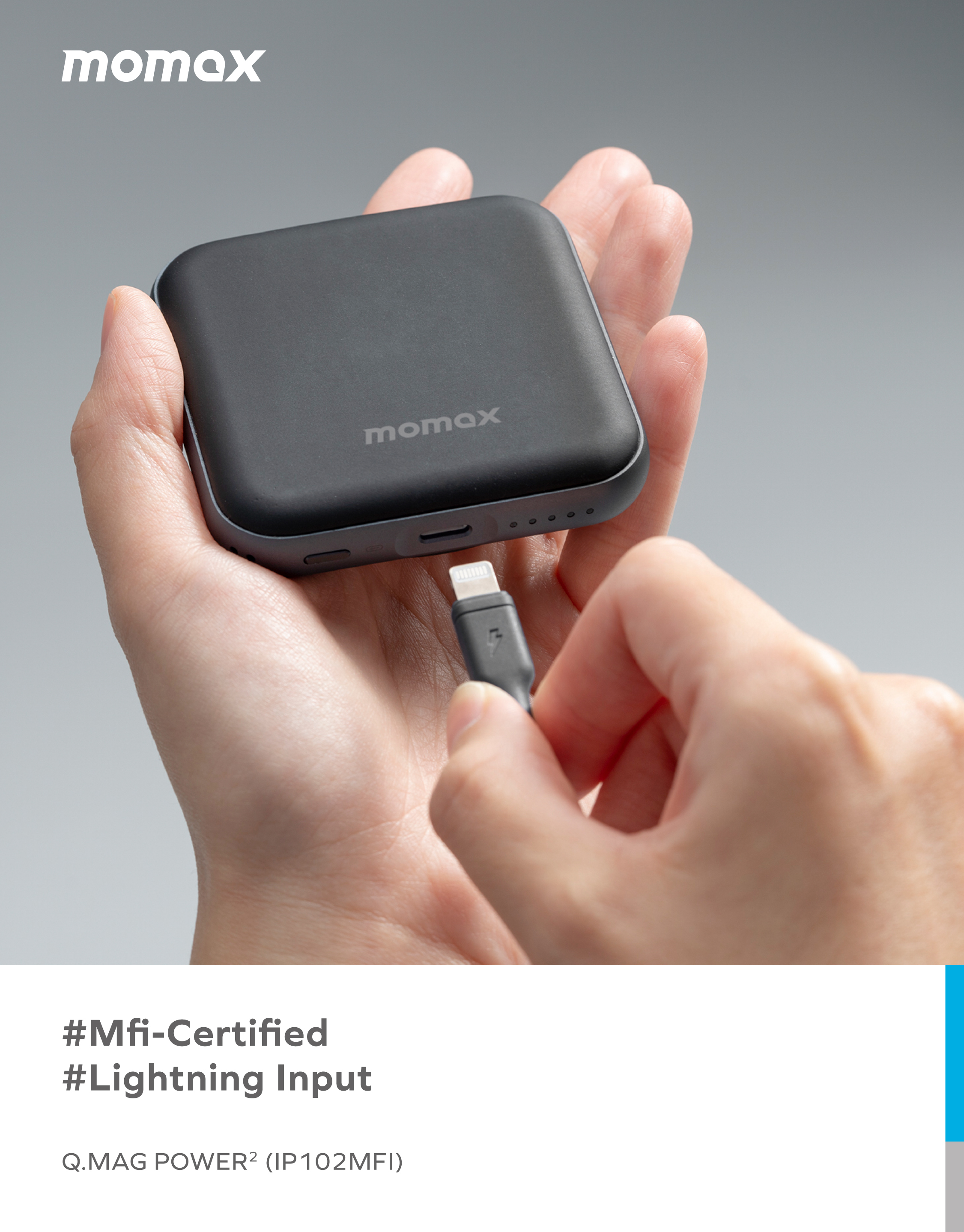 Q.Mag Power 2 Magnetic Wireless Battery Pack 3500mAh