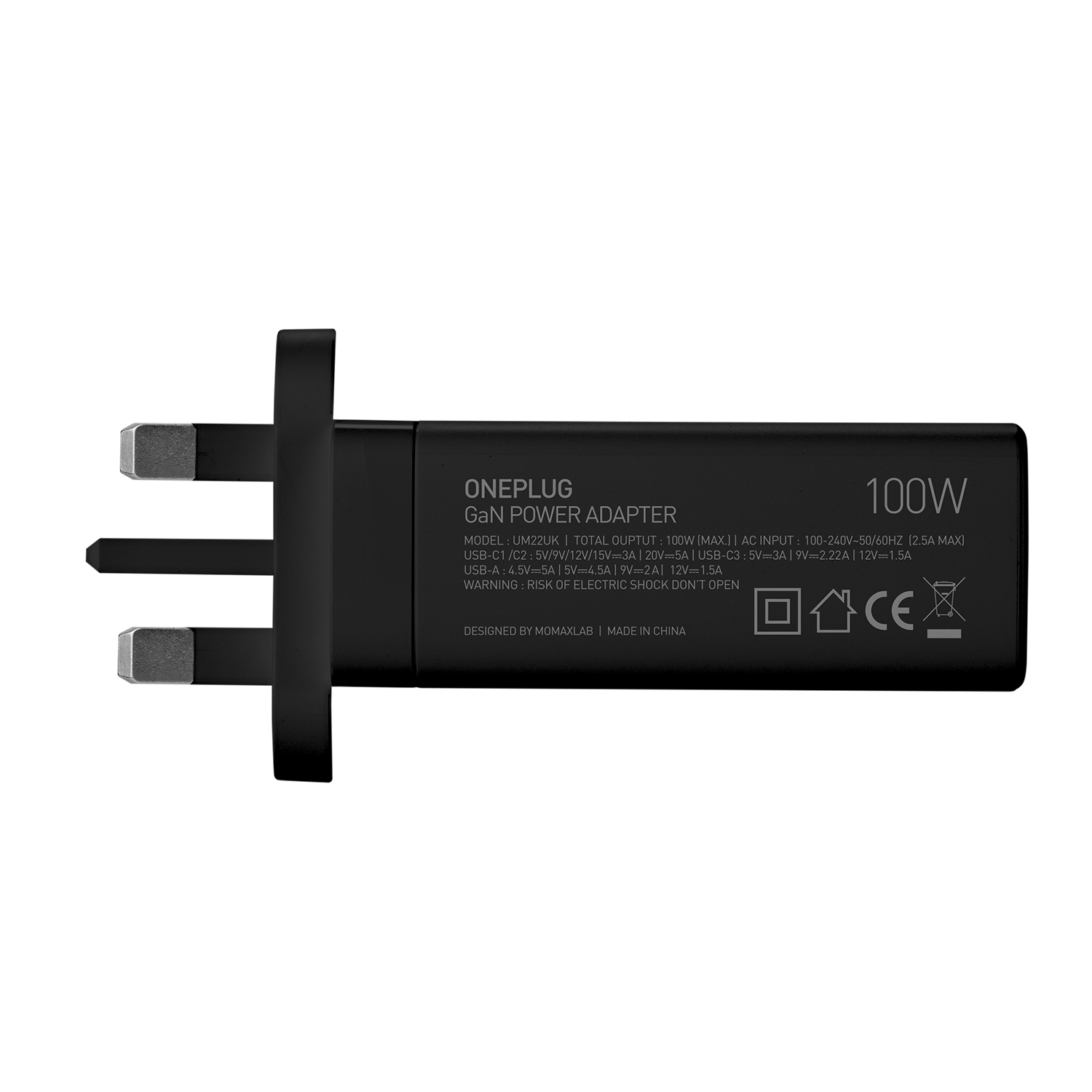 One Plug 100W 4-Port GaN Charger