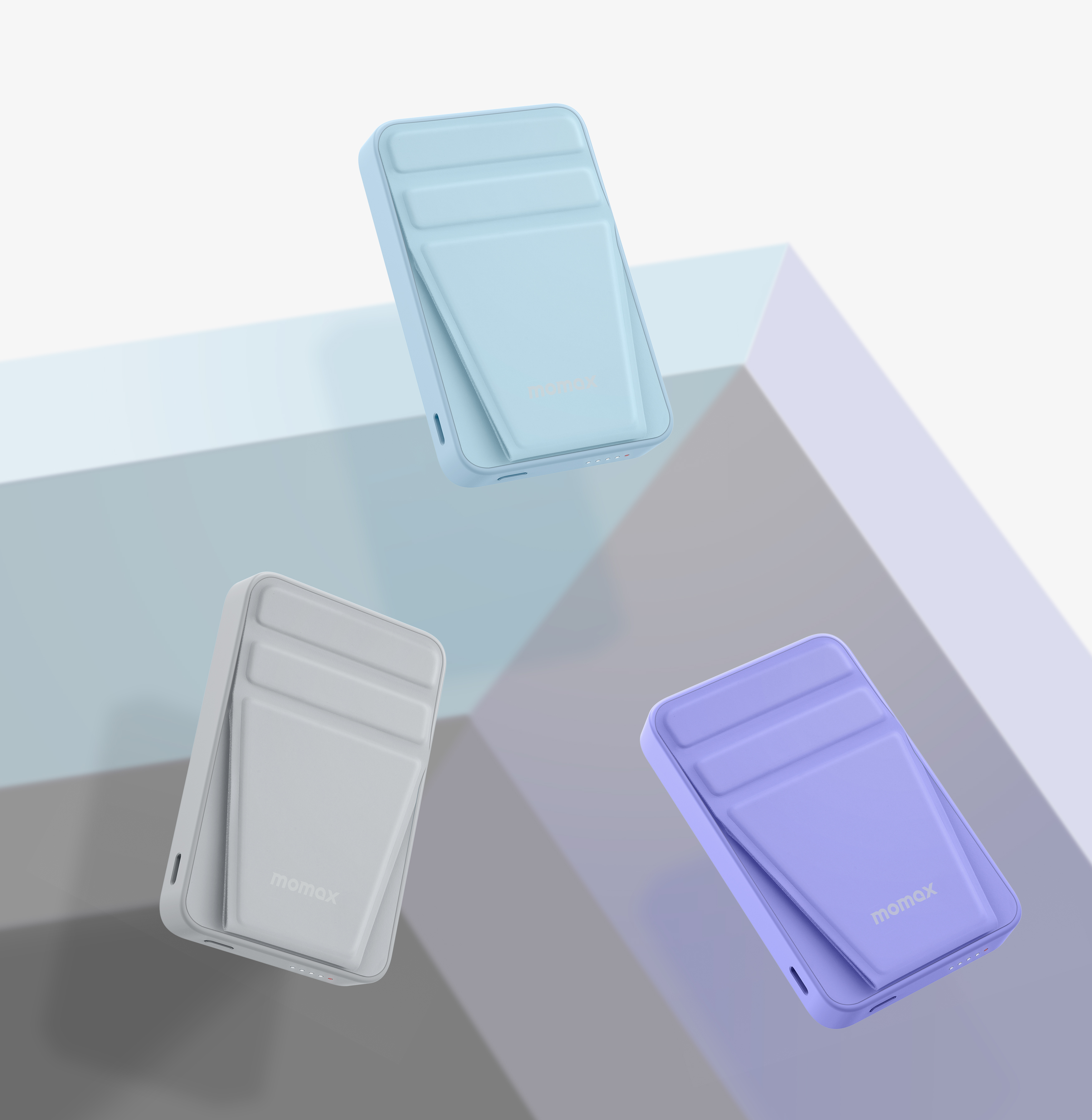 Q.Mag Power 9 Magnetic Wireless Battery Pack with Stand 5,000mAh