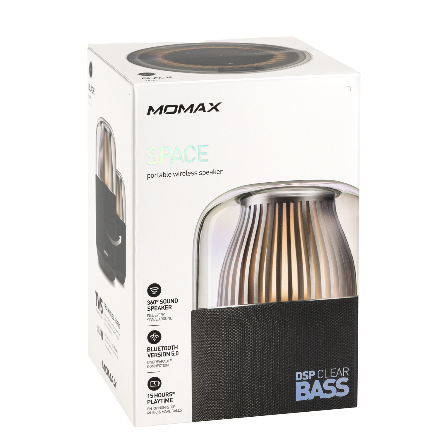 Space True Wireless 360 ° Speaker With Ambient Lamp