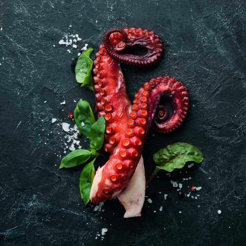 OCTOPUS TENTACLES COOKED 300G