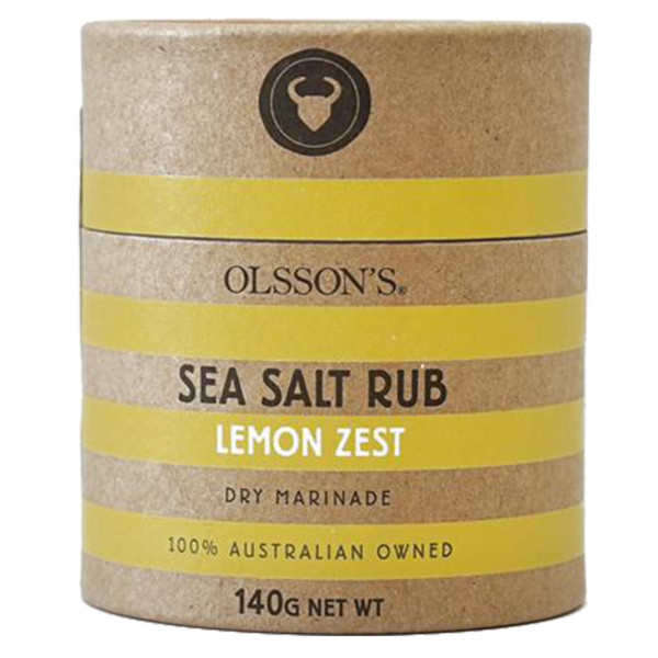 OLSSON'S SEA SALT RUB - LEMON ZEST