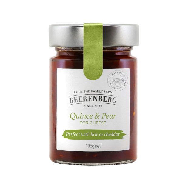 JAM QUINCE & PEAR FOR CHEESE 195G
