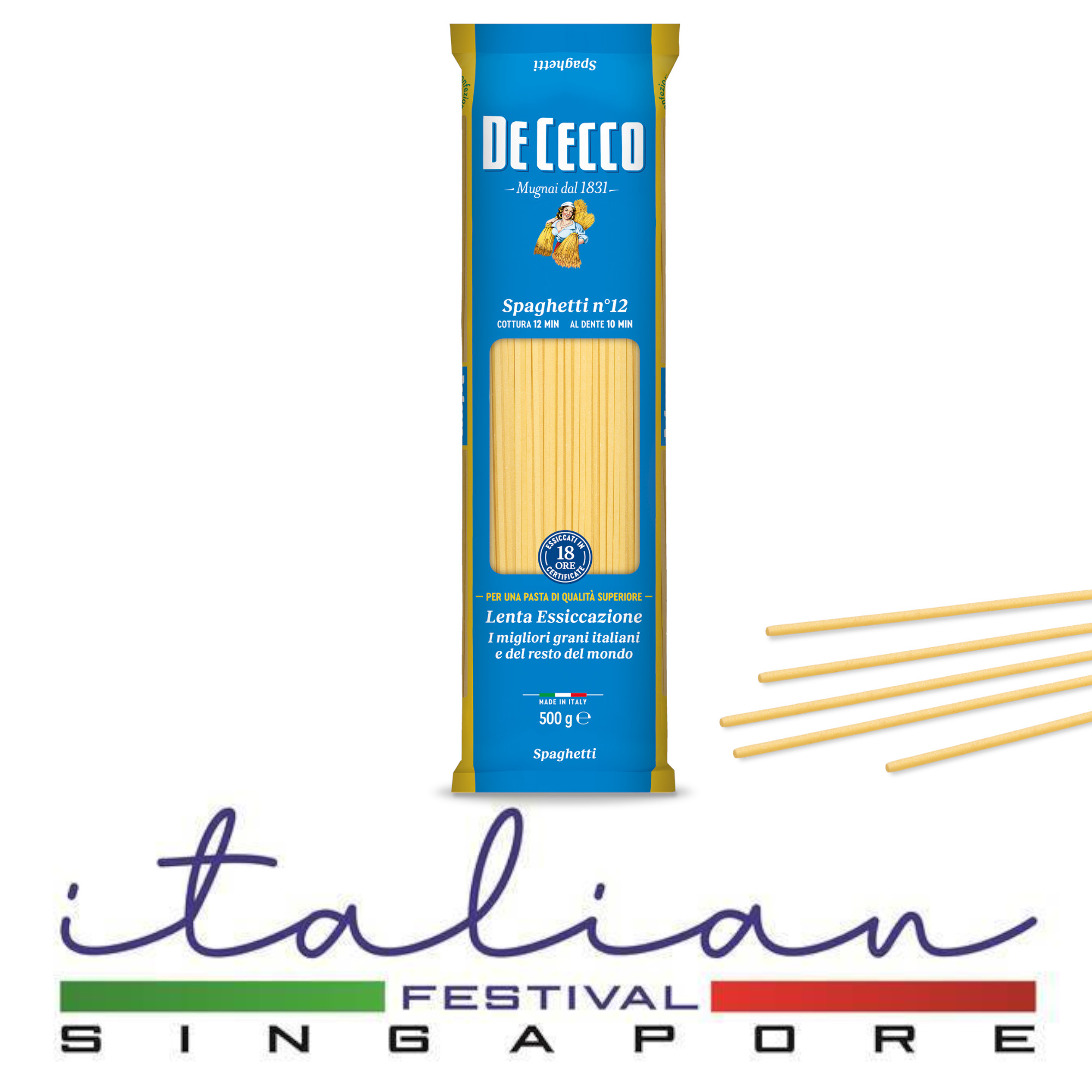 De Cecco Spaghetti N°12 500g