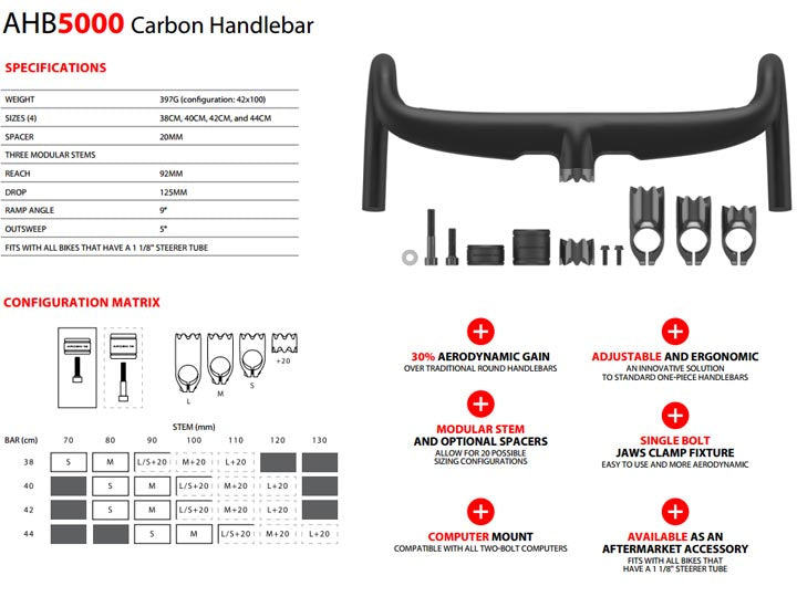 ARGON 18 AHB5000 Handlebar