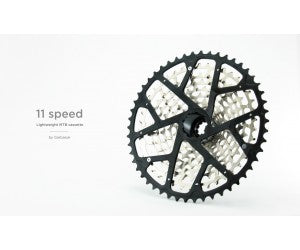 Garbaruk 11-50T (Shimano) or 11-46T (SRAM) w lockring/RD cage