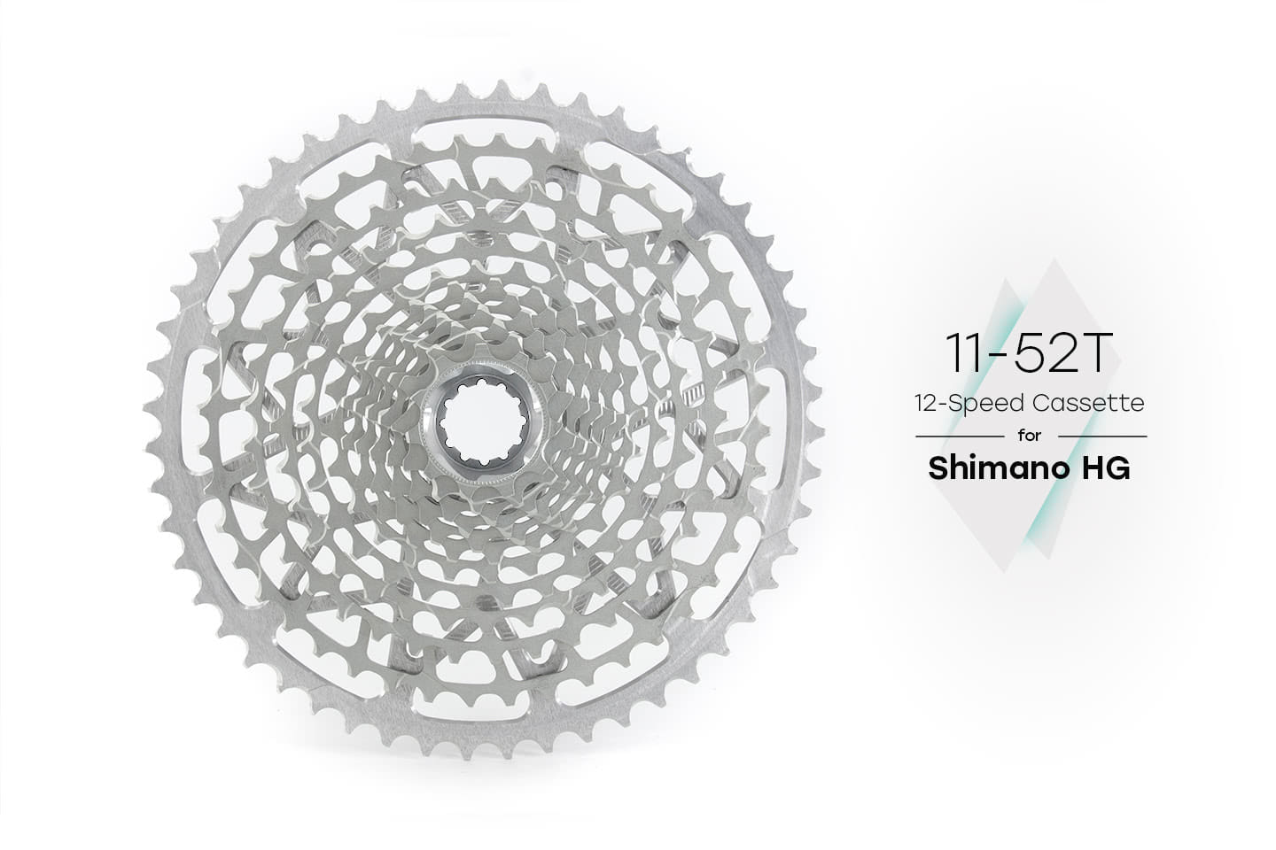 Garbaruk 12-speed cassette (Shimano-standard freehub)