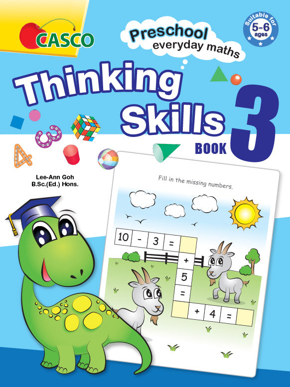Preschool Everyday Maths Thinking Skills (Book 1 to 4)