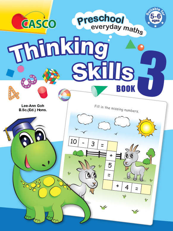 Preschool Everyday Maths Thinking Skills (Book 1 to 4)