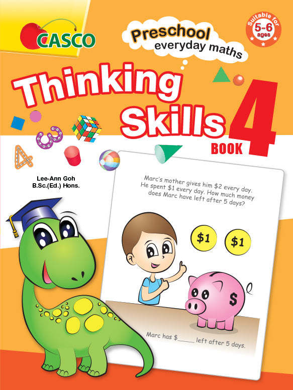 Preschool Everyday Maths Thinking Skills (Book 1 to 4)