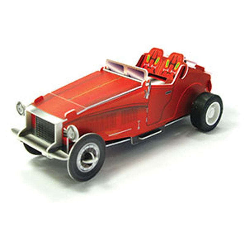 DIY Wind Up Jigsaw Puzzles - Classic Car