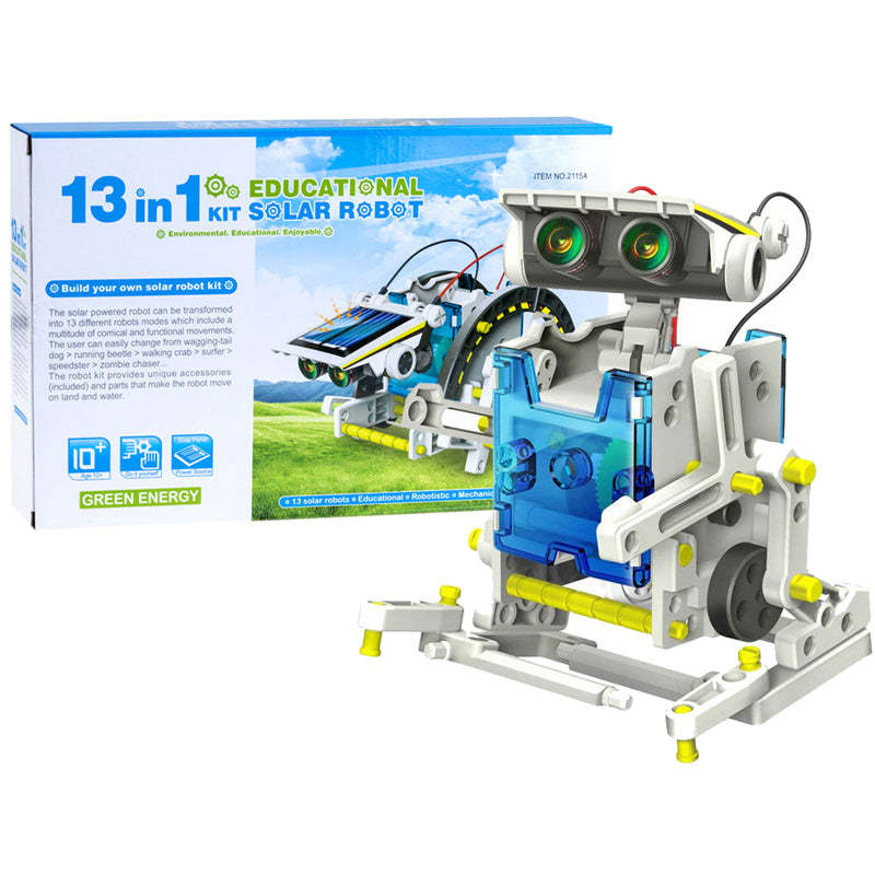 13 in 1 Solar Robot Kit