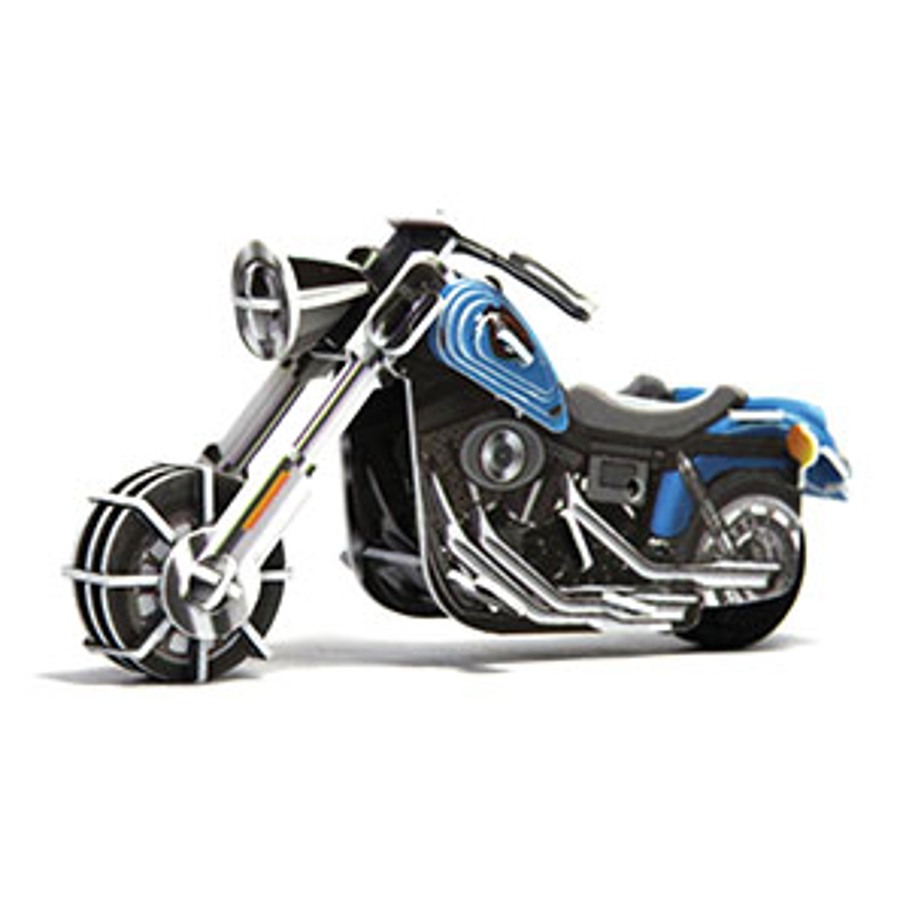 DIY Wind Up Jigsaw Puzzles - Motorbike Wide G 14