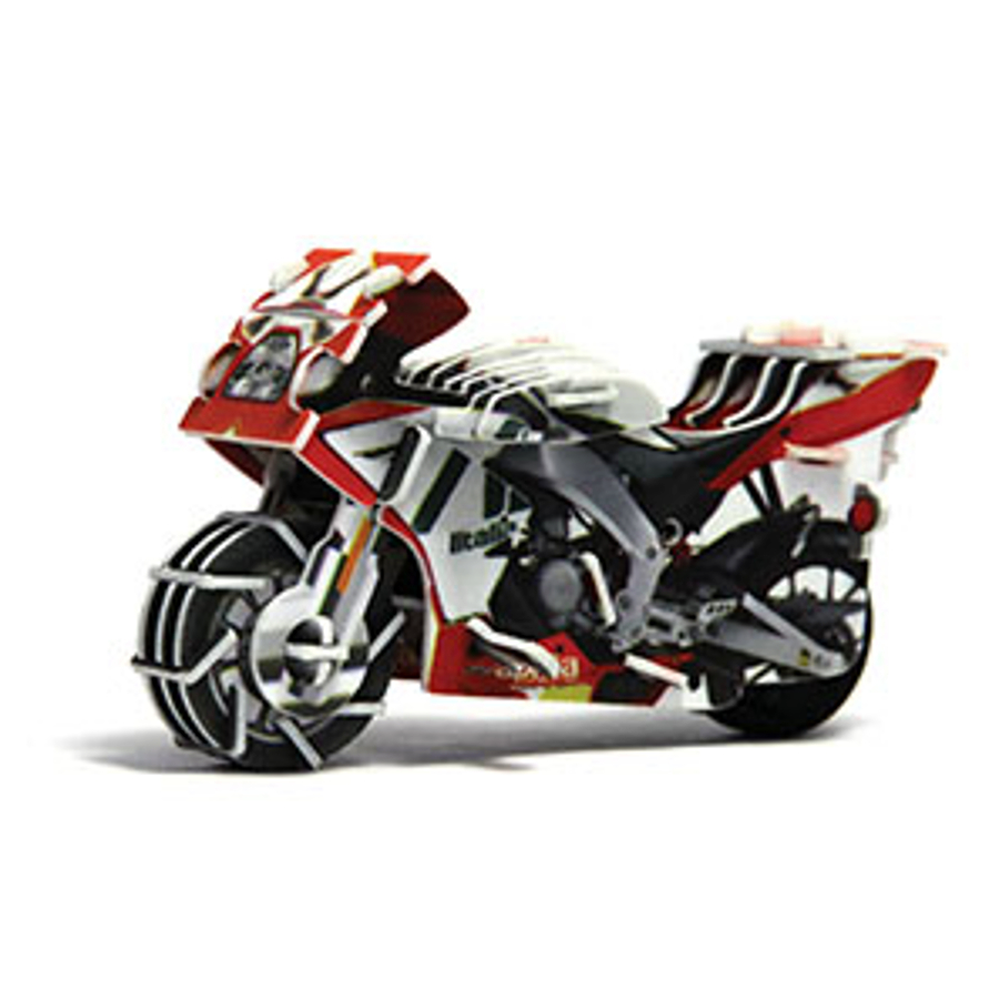 DIY Wind Up Jigsaw Puzzles - Motorbike RGV250