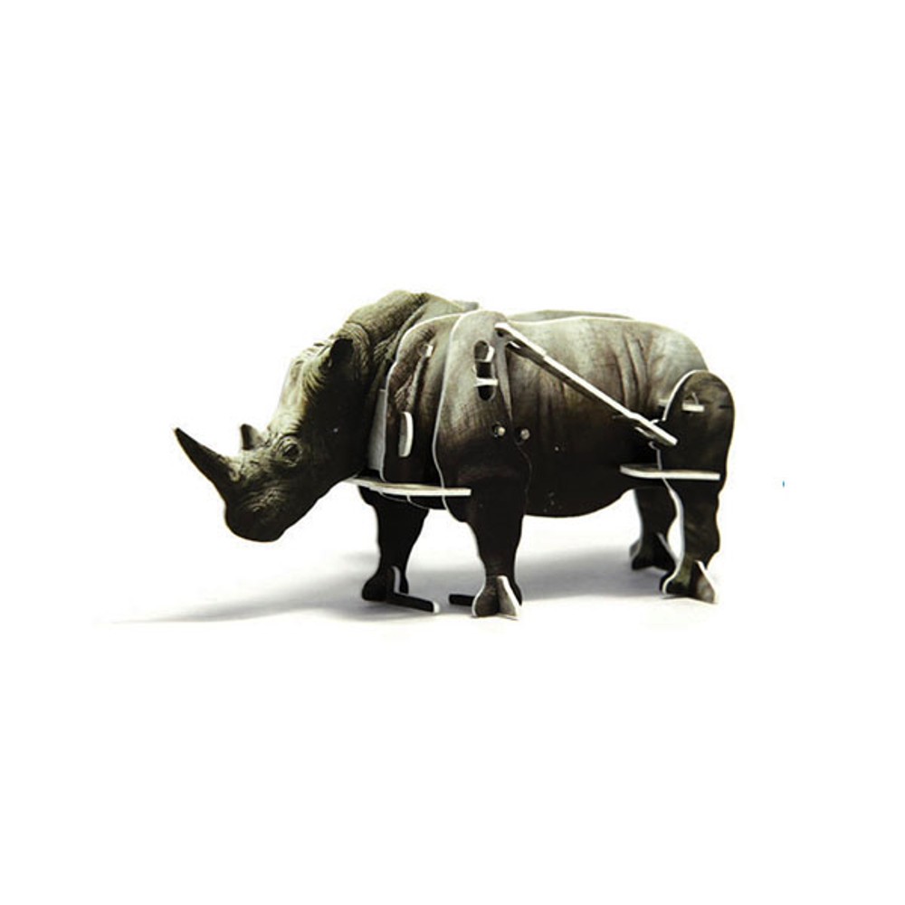 DIY Wind Up Jigsaw Puzzles - Rhino