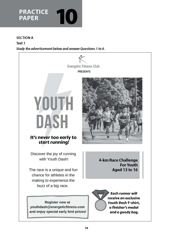 English Comprehension Practice Papers Secondary 1