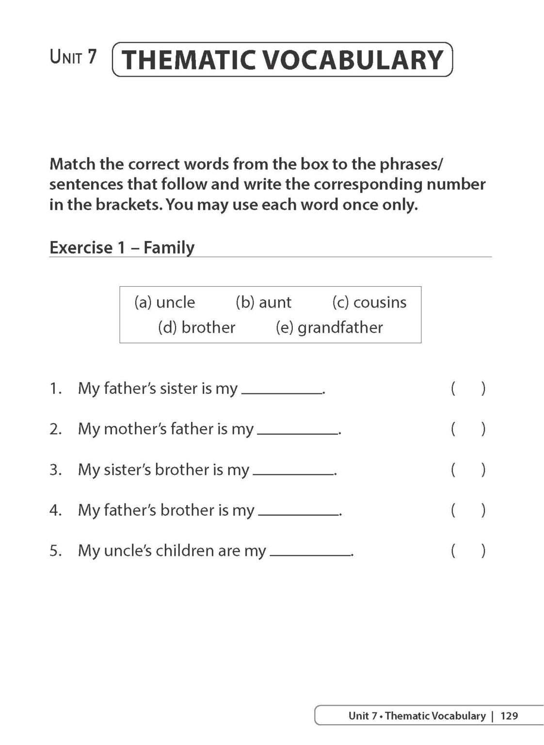 The A-Star Difference Primary 1 English Vocabulary