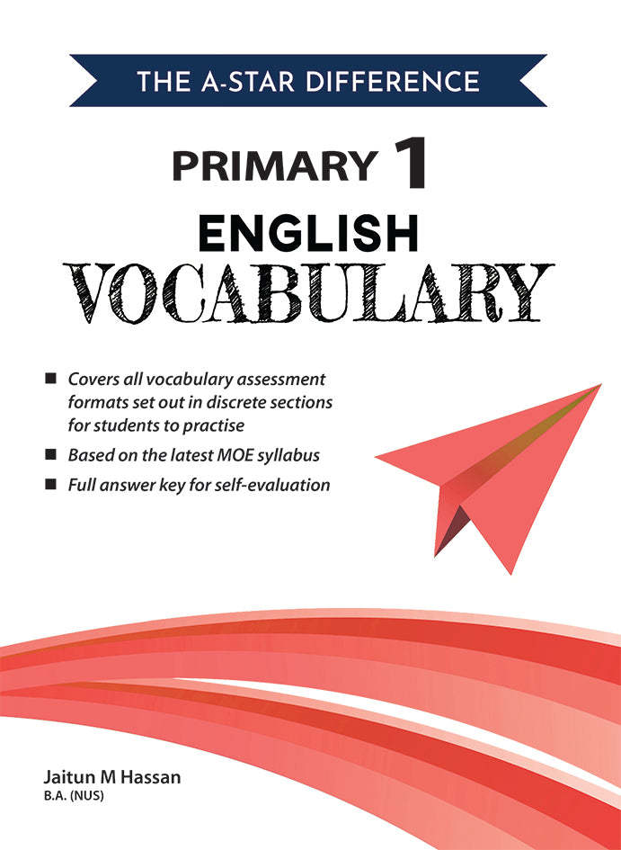 The A-Star Difference Primary 1 English Vocabulary