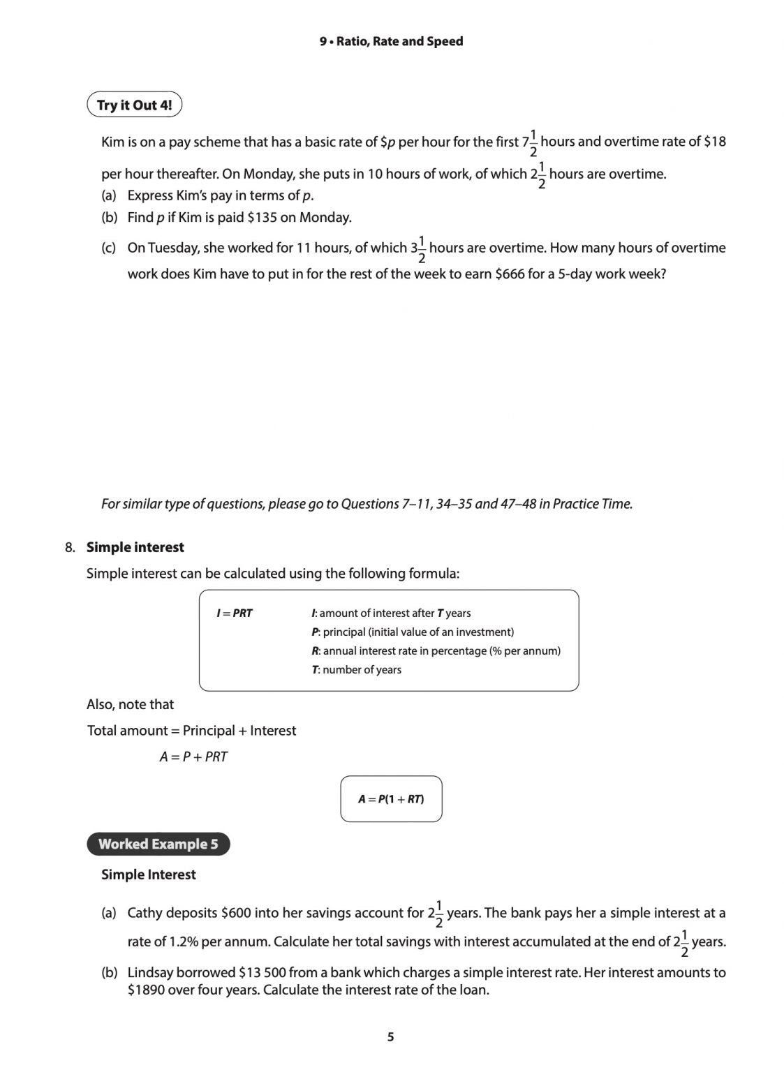 Key Guide Secondary Mathematics  Revision Notes & Practice Book 1B (Second Edition)
