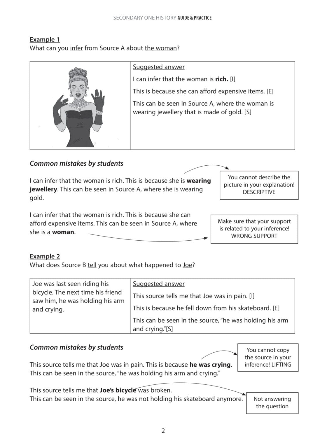 Secondary One History Guide & Practice