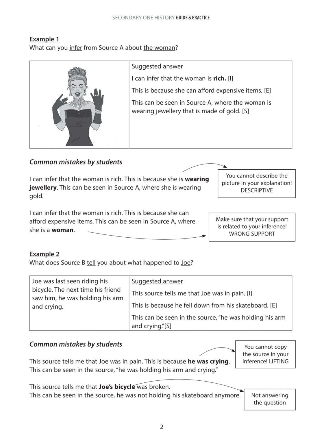 Secondary One History Guide & Practice
