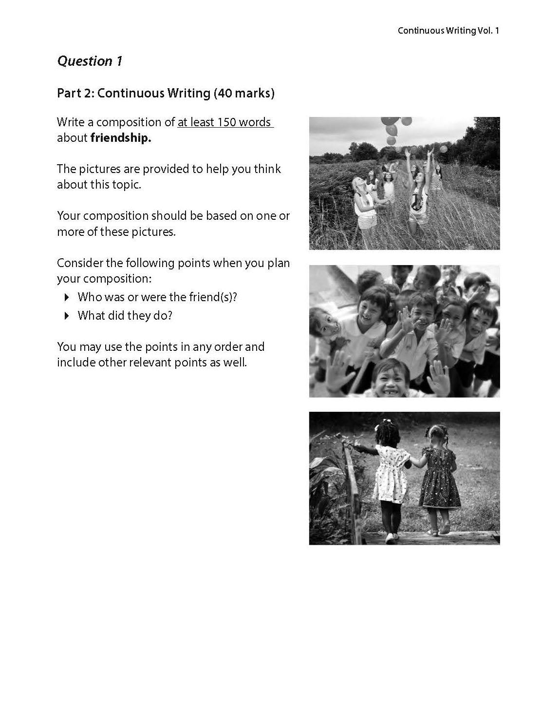 [PRE-ORDER] - Upper Primary English Intensive Practice  Continuous Writing Volume 1