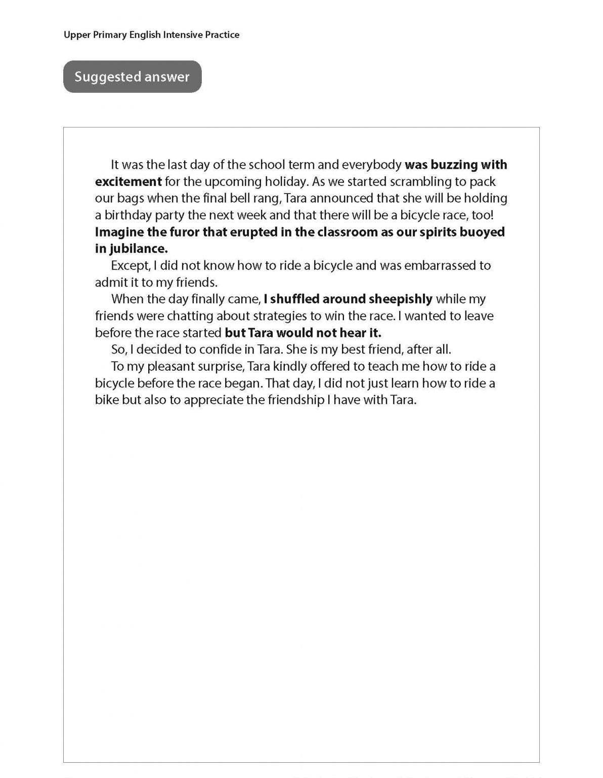 [PRE-ORDER] - Upper Primary English Intensive Practice  Continuous Writing Volume 1