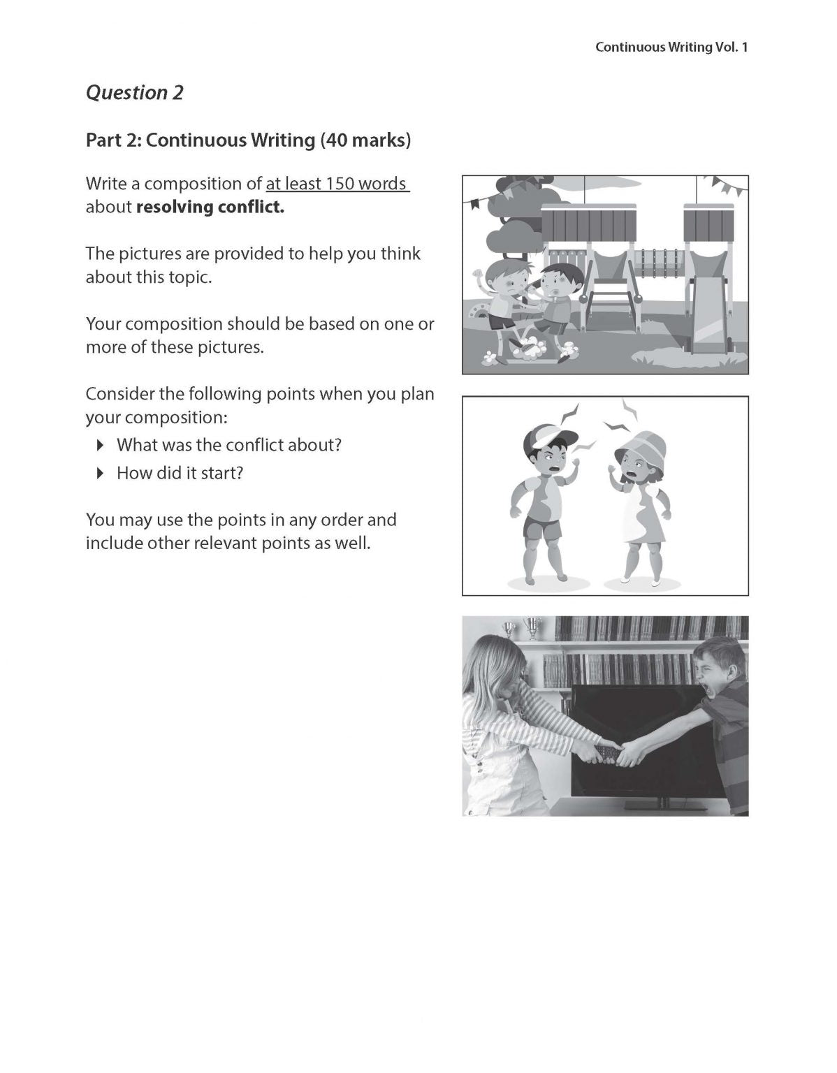 [PRE-ORDER] - Upper Primary English Intensive Practice  Continuous Writing Volume 1