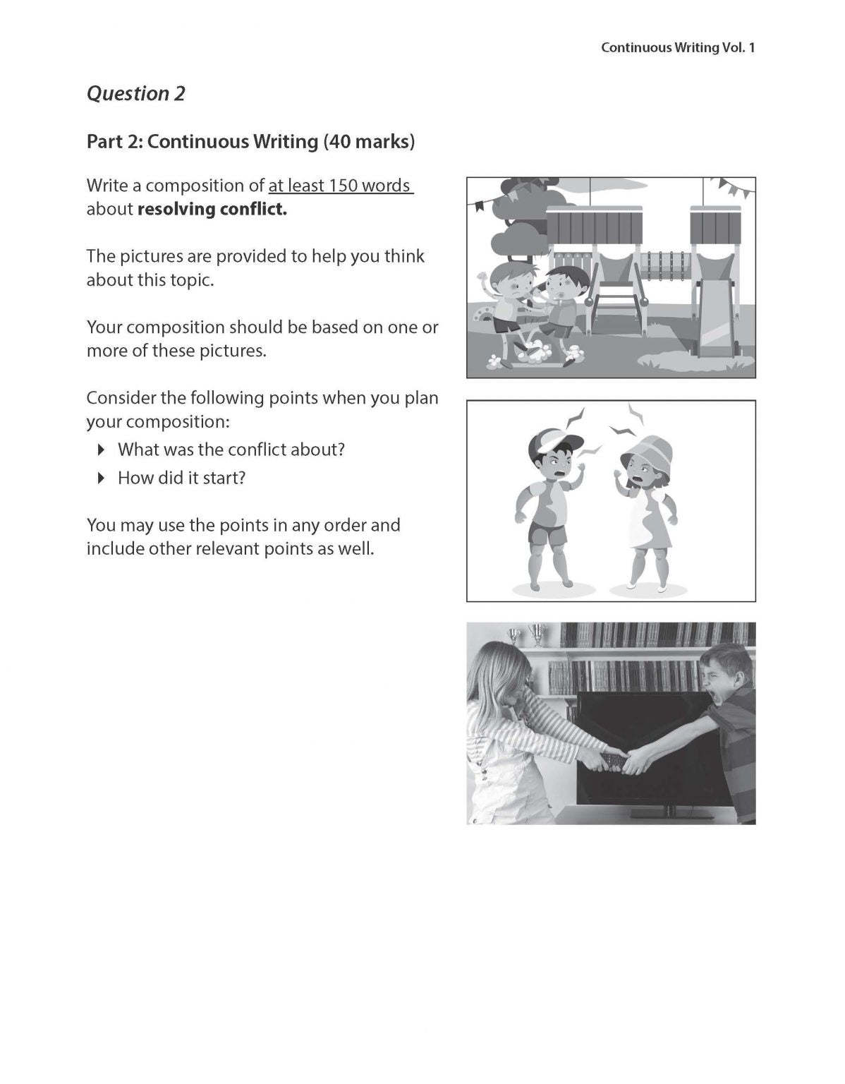 [PRE-ORDER] - Upper Primary English Intensive Practice  Continuous Writing Volume 1