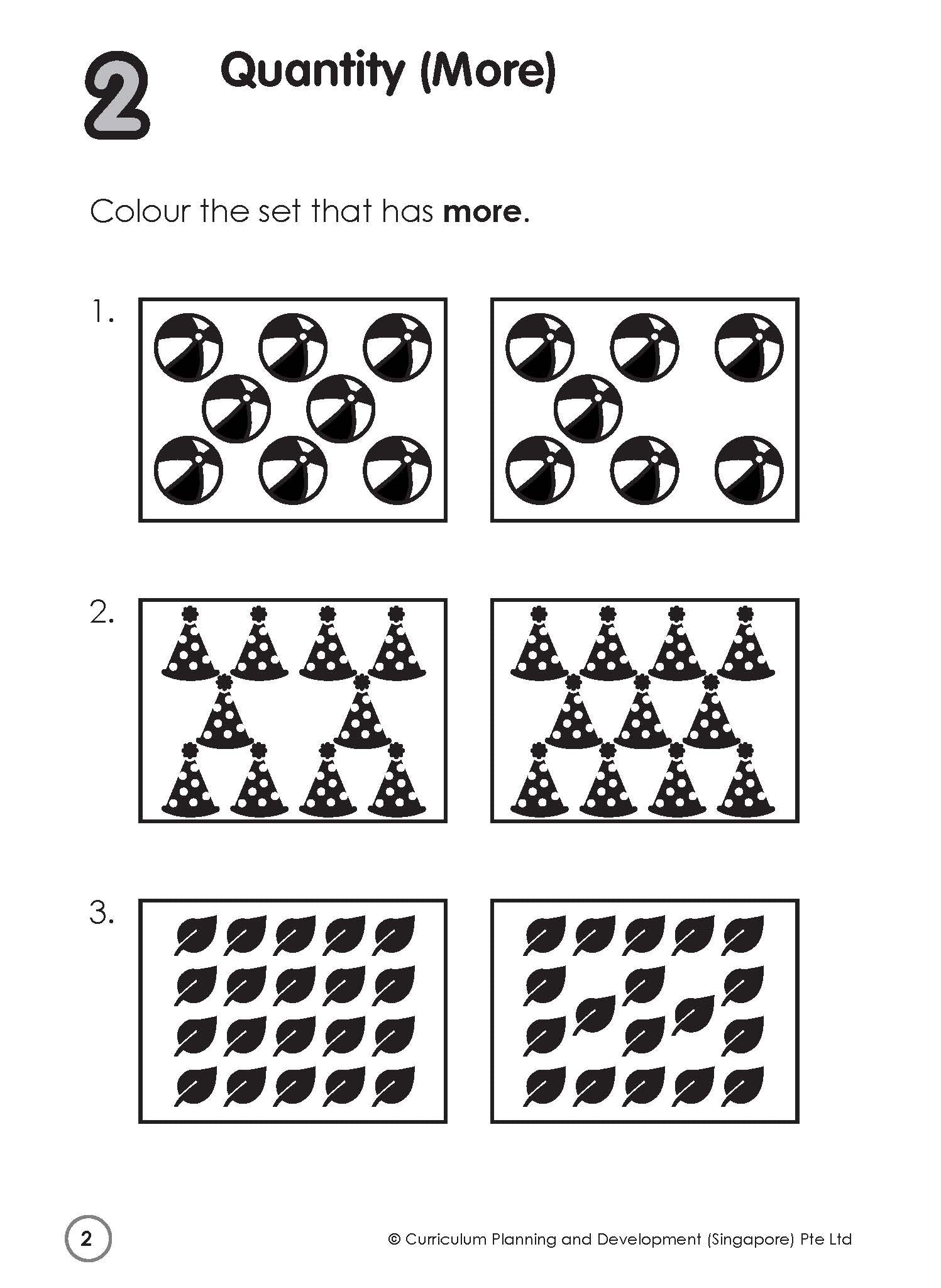 Kindergarten Mathematics Book 1  Beginners